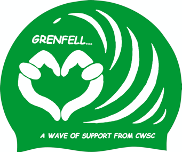 Green for Grenfell swimming hat